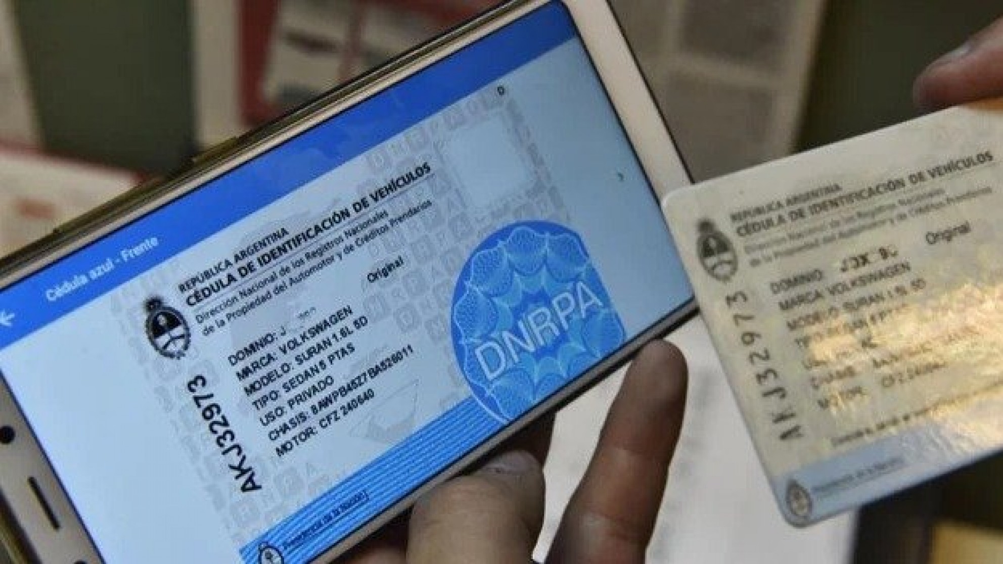 Ya no hará falta la tarjeta azul para la circulación vehicular